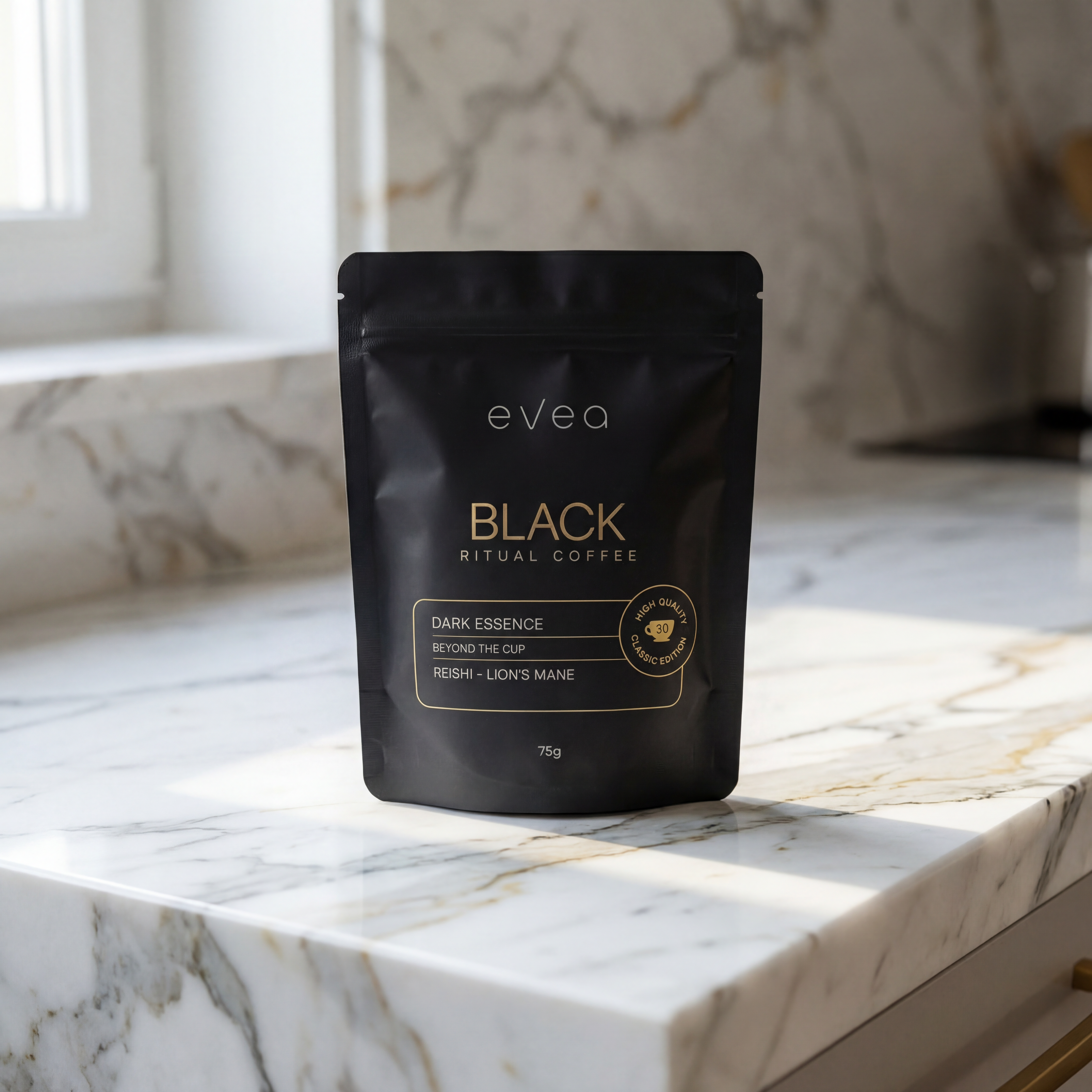 EVEA Black - Caffè con Reishi e Lion's Mane